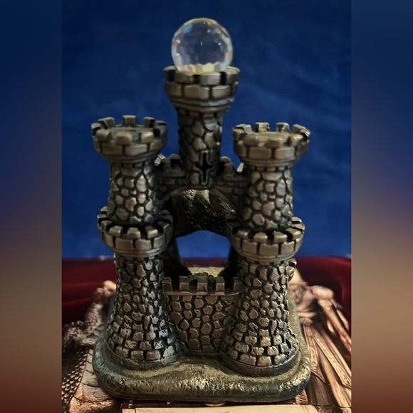 Myth And Magic Tudor Mint The Dragon Gateway Pewter Statue w/Box - Picture 3 of 8